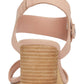 Bar III Women's Birdie2 Open Toe Casual Ankle Strap Sandals Pink Size 11 M