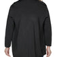 Anne Klein Women's 3/4 Sleeve Open Cardigan Party Top Black Size Small