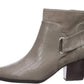 Bella Vita Women's Casual Stone Croc Embossed Elektra II Bootie Stone Size 11 M