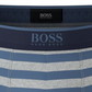 Hugo Boss Men's Striped Everyday Trunk Blue Size XL