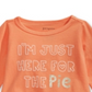 First Impressions Baby Girls Cotton Pie Peplum-Hem T-Shirt  Orange Size 6-9MOS