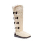 Reliable Of Milwaukee Women's Felicity Mid Calf Boot Beige Size 7 M