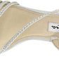Nina Women's Gerri-Fy Open Toe Bridal Strappy Sandals Silver Size 8.5 M