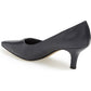 Bella Vita Women's Wow Kitten Heel Pump Black Size 8 N