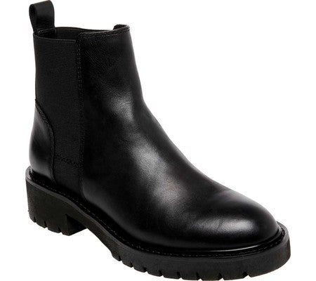 Steve Madden Women's Gliding Chelsea Bootie Black 8M
