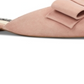 Nine West Women's Fia Slip on Evening Flats Suede Pink Size 8 M