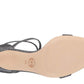 Michael Kors Women's Ava Mid Sandal Black/Silver Size 8