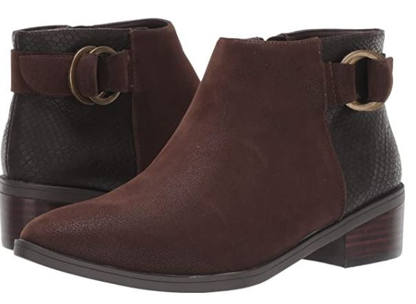 Bella Vita Women's Henley II Ankle Boot Brown Size 7.5 M