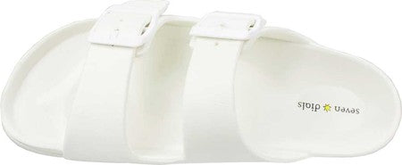 Seven Dials by White Mountain Women's  Canyon Slide White Size 7 M