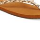 Reef Twisted Star Women's Open Toe Synthetic Gold Thong Sandal Brown Size 9