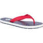 Sperry Women's Warf Thong Slip on Flip-Flops Red  Size 9M