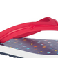 Sperry Women's Warf Thong Slip on Flip-Flops Red  Size 6 M