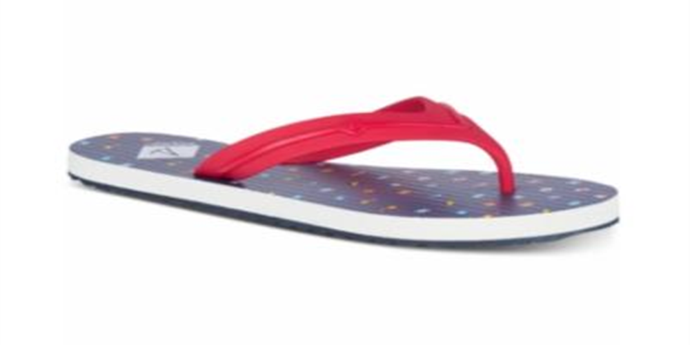 Sperry Women's Warf Thong Slip on Flip-Flops Red  Size 6 M