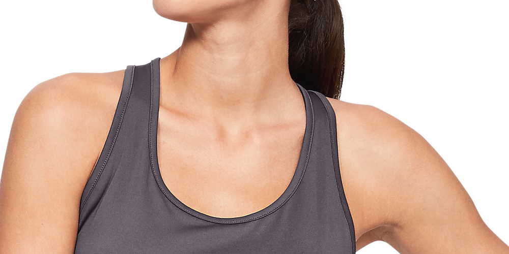 Under Armour Women's Tech Graphic Tank Top Gray Size XS