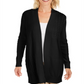 Charter Club Women's Patchwork Cardigan Black Size Petite XL