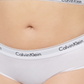 CALVIN KLEIN Intimates White Cotton Blend Elastic Band Everyday Hipster Plus Size  2XL
