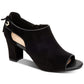 Charter Club Women's Hirah Tie-Back Peep Toe Heels Black Size 7 M