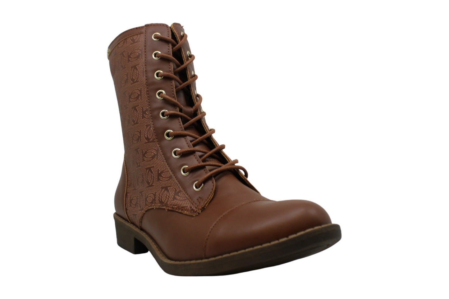 Bebe Women's Olsen Leather Closed Toe Mid Calf Fashion Boots Brown Size 10 M