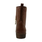 Bebe Women's Olsen Leather Closed Toe Mid Calf Fashion Boots Brown Size 10 M