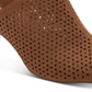 Giani Bernini Women's Jabril Faux Leather Sling Back Heel Sandals Brown Size 6.5M