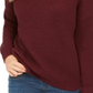 Style & Co Women's Drop Sleeve Ribbed Sweater Purple Size Petite M