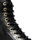 Michael Kors Men's Bastian Leather Closed Toe Ankle Military Boots Black Size 5.5