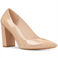 Nine West Women's Astoria Patent Pointed Toe Dress Heels Natural Size 9.5M