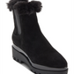 DKNY Women's Fabric Almond Toe Ankle Fashion Boots Black Size 7.5M