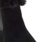 DKNY Women's Fabric Almond Toe Ankle Fashion Boots Black Size 7.5M