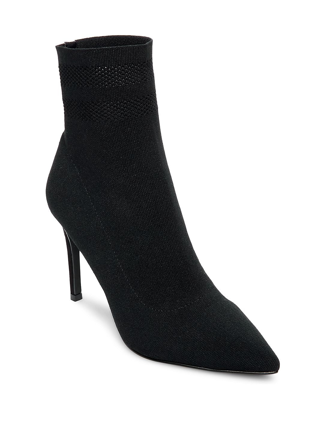 Steve Madden Women's Cookie Fabric Pointed Toe Black Size 7.5 M