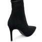 Steve Madden Women's Cookie Fabric Pointed Toe Black Size 7.5 M