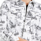 Charter Club Women's Printed Jacquard Jacket White Size Petite