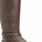 Style & Co. Women's Kindellp Fabric Closed Toe Knee High Fashion Boots Gray Size 7