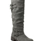 Xoxo Mayson Tall Boots Gray Size 9.5 M