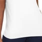 Karen Scott Women's Cotton Crochet-Trim T-Shirt  White Size 2XL
