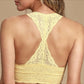 Free People Women's Intimates  Floral Everyday Bras Yellow Size Large