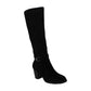 Giani Bernini Women's Almond Toe Knee High Fashion Boots Black Size 7 M