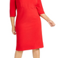 Calvin Klein Plus New V-Neck Sheath Dress Choose Red Size 20W