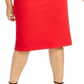 Calvin Klein Plus New V-Neck Sheath Dress Choose Red Size 20W