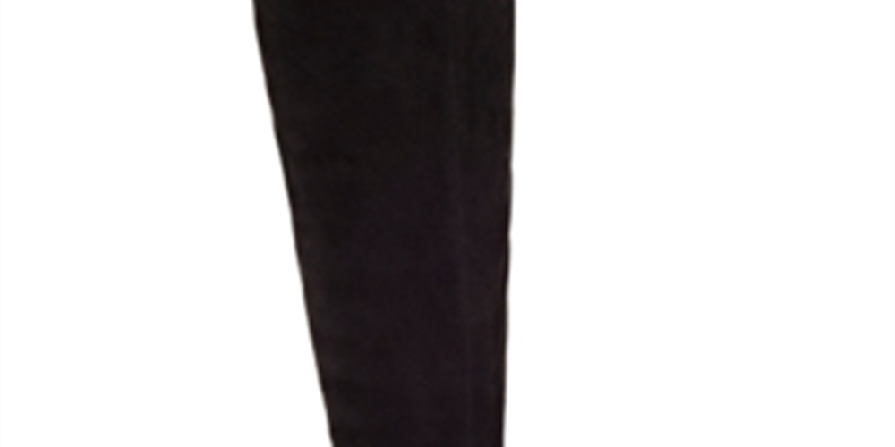 INC Women's Radella Wide Calf Knee-High Boots Black Size 9M
