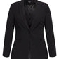 City Chic Trendy Women's Plus Size Simply Suited One-Button Jacket Black Size 18W