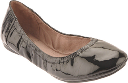 Vince Camuto Women's Ellen Patent Leather Round-Toe Ballet Flats Black Size 8 M