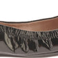 Vince Camuto Women's Ellen Patent Leather Round-Toe Ballet Flats Black Size 8 M