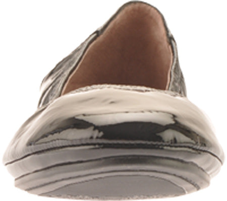 Vince Camuto Women's Ellen Patent Leather Round-Toe Ballet Flats Black Size 8 M