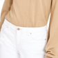 INC International Concepts Women's Balloon Sleeve Sweater Tan Size XS