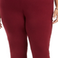 Alfani Women'sTummy Control Pull on Skinny Pants Red Size 26W