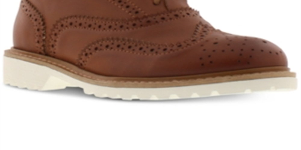 Kenneth Cole Little & Big Boy's Wing Ryan Shoes Brown Size 1 M