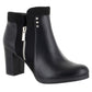 Bella Vita Women's Loyal Ii Booties Navy Size -9.5 M