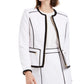 Calvin Klein Women's Wear to Work Zip up Jacket White Size 6 Petite