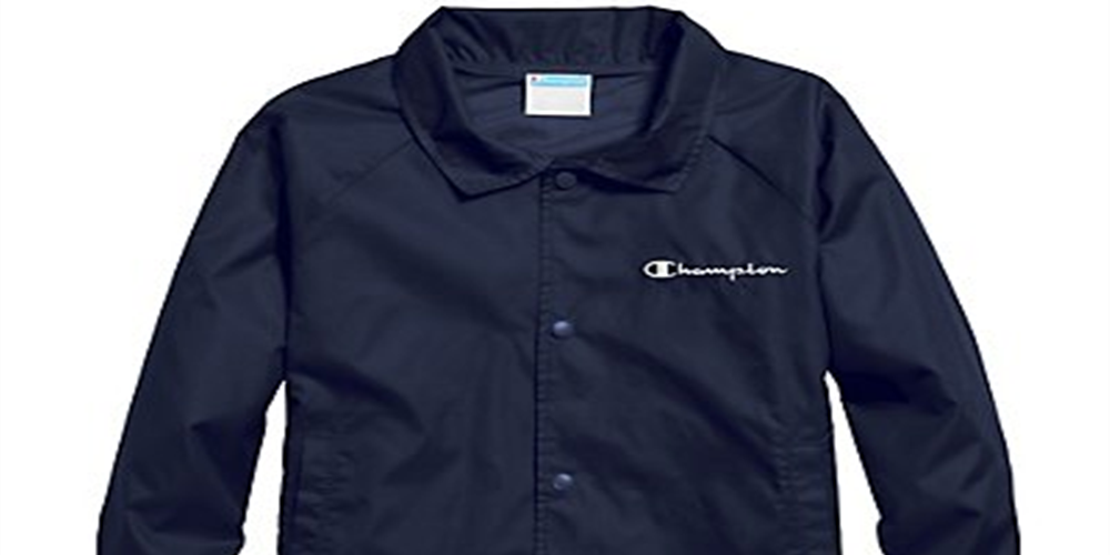Champion Women's Athletics Heritage Coaches Jacket Blue Size X-Large